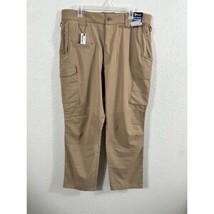Galls Elite Ops Tactical Duty Pants Mens‎ 36x30 Tan Ripstop Cargo Stretch TJ295